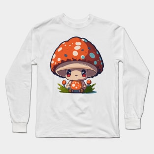 Mushroom Cutie Long Sleeve T-Shirt